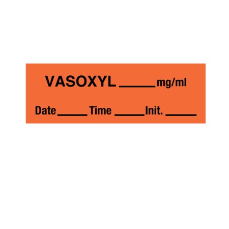 Nevs Tape, Vasoxyl 1/2" x 500" Orange w/Black SANT-59
